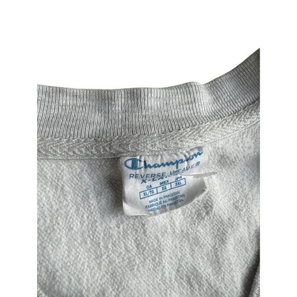 Champion Berkeley Crop Sweatshirt – Gray Collegiate, Back to School - Picture 2 of 4